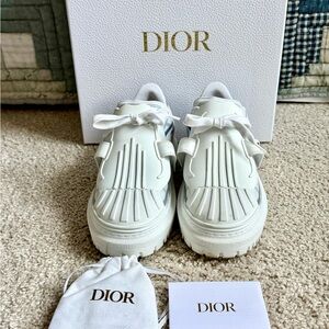 Dior Women's White Sneakers Size 38.5